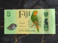 Банкнота - Фиджи - 5 долара UNC | 2025г., снимка 1