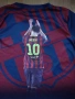 Barcelona / MESSI - футболна юбилейна фен тениска Барселона, снимка 2
