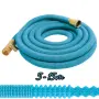 Градински маркуч с медни накрайници без заплитане  за поливане ,миене ,, снимка 6