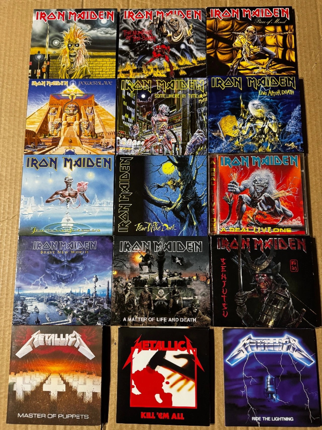 IRON MAIDEN CD16枚セット（ボーナスCD、DVDあり） Lot 255 - IRON MAIDEN - LIMITED EDITION CD/ DVD PACK