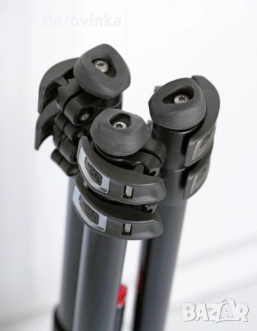 Статив Manfrotto MT055XPPO3 с глава MHXPro-3W и чанта MBAG80N, снимка 9 - Чанти, стативи, аксесоари - 54581998