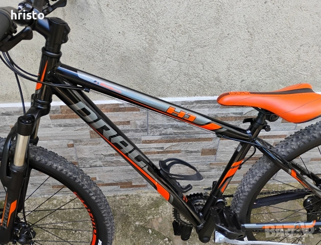 АЛУМИНИЕВ велосипед DRAG 27.5 цола, снимка 4 - Велосипеди - 54377255