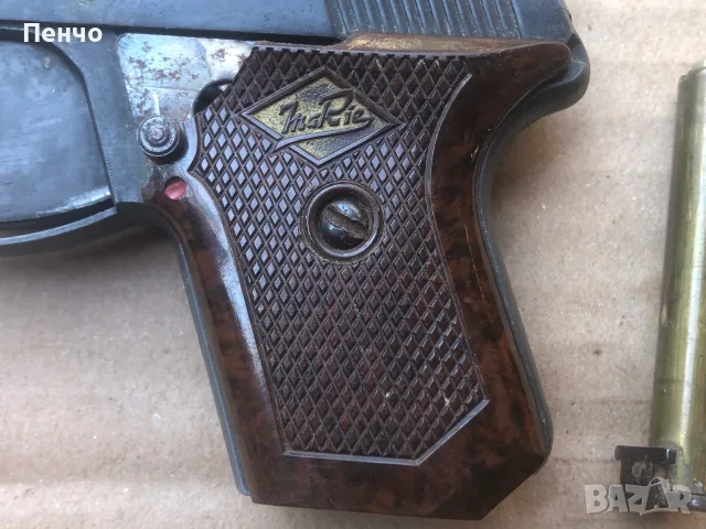 стар сигнален /стартов/ пистолет "PERFECTA" D.B.P. - MADE IN GERMANY, снимка 5 - Антикварни и старинни предмети - 55665428