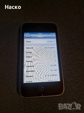 Iphone 3GS 16gb A1303 + зарядно , снимка 2 - Apple iPhone - 54671655