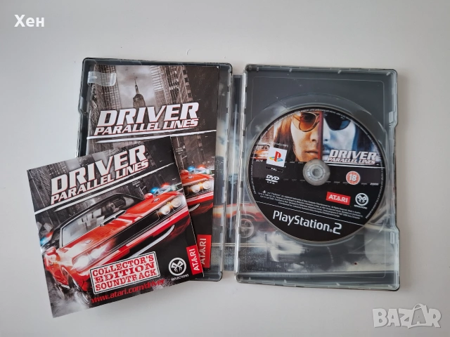 Driver: Parallel Lines PS2 Playstation 2, снимка 4 - Игри за PlayStation - 55177206