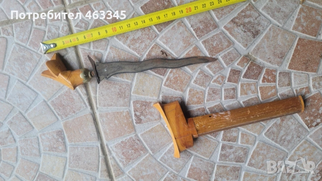 Нож, кама, кинжал, крис, снимка 3 - Антикварни и старинни предмети - 54556235
