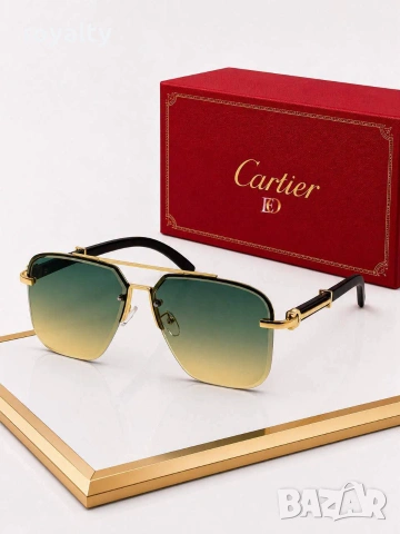 Cartier Нови Дамски Слънчеви Очила Различни Цветове , снимка 2 - Слънчеви и диоптрични очила - 55151088