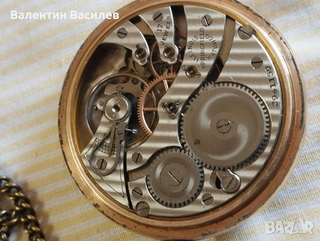 Джобен часовник Илинойс 17 рубина 