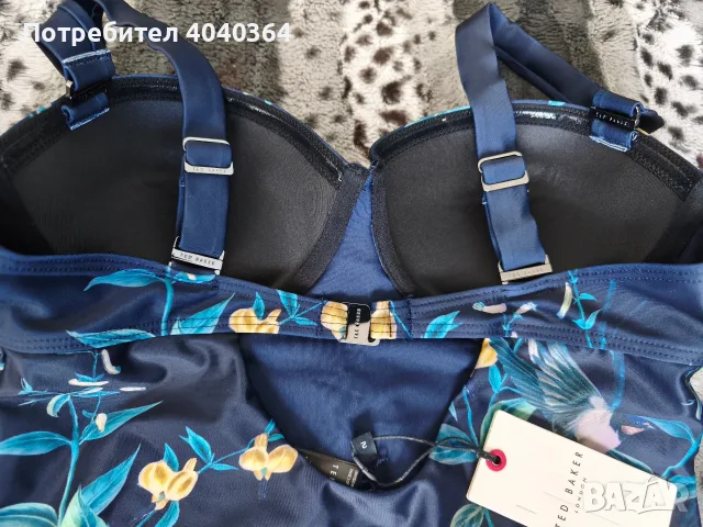 Ted Baker цял бански S/M, снимка 5 - Бански костюми - 55413649
