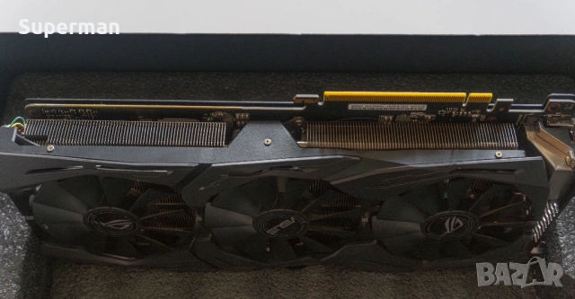 Видео Карта NVIDIA ASUS ROG STRIX GTX 1070 GAMING 8G, снимка 8 - Видеокарти - 54549692
