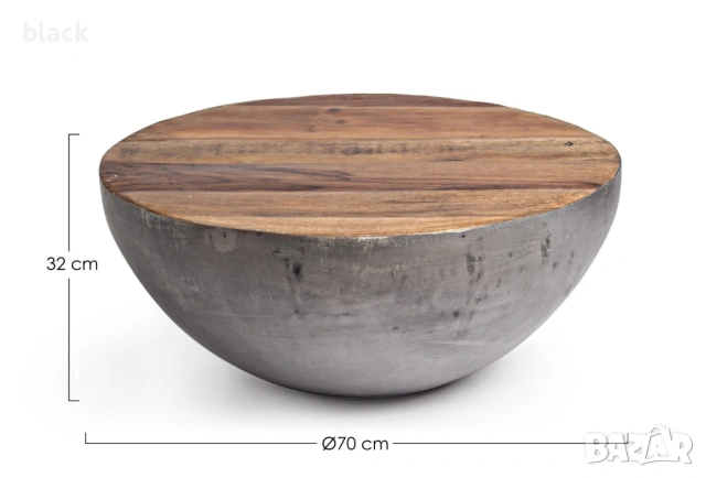 Нова италианска холна маса Bizzotto, снимка 4 - Маси - 54351947