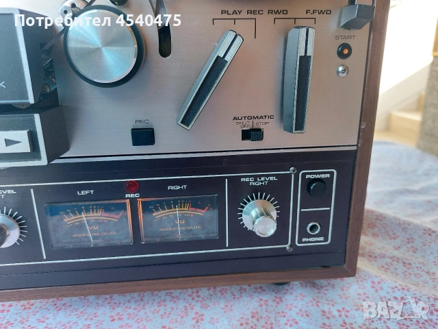 AKAI x 201D(ролков магнетофон) , снимка 3 - Декове - 54961226