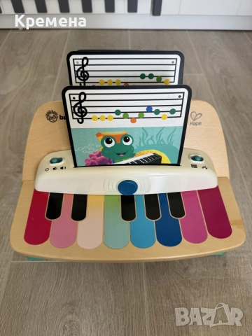 Музикална игрална маса Baby Einstein Hape и Пиано Together in Tune Hape, снимка 4 - Музикални играчки - 55687753