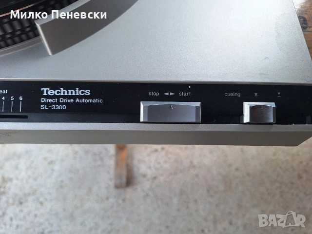 TECHNICS SL 3300.DIRECT DRIVE TURNTEIBAL.MADE IN JAPAN., снимка 3 - Грамофони - 54526390