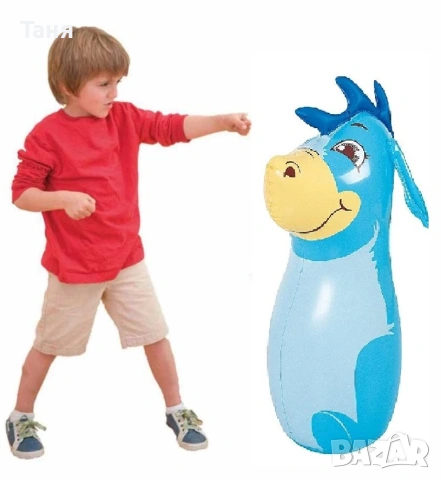 Надуваема боксова круша 3-D Bop Bags - Магаренце, снимка 4 - Надуваеми играчки - 55219485