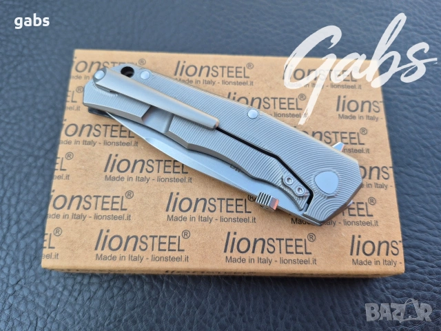 Сгъваем нож Lion Steel ITALY,TRE Carbon,Molletta, снимка 11 - Ножове - 54350849
