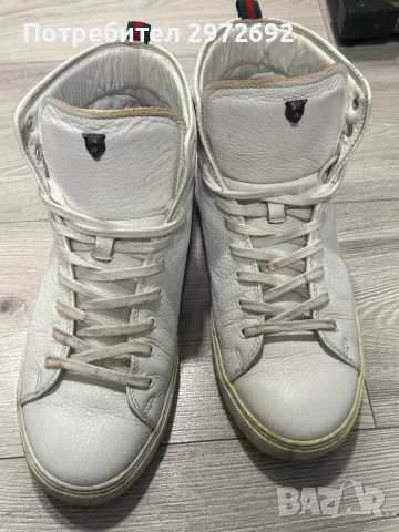 Gucci Leather High , снимка 3 - Мъжки боти - 55503289