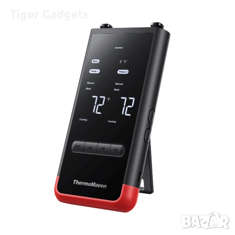 ThermoMaven P2 Wireless Meat Thermometer – безжичен смарт термометър за BBQ, грил и smoker, снимка 2 - Обзавеждане за заведение - 54519556