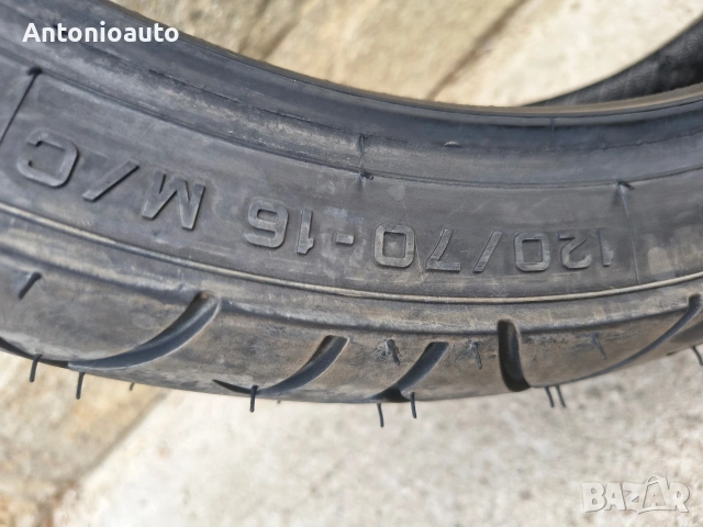 120 70 16 pirelli sport demon мото гуми предна гума, снимка 7 - Гуми и джанти - 55122333