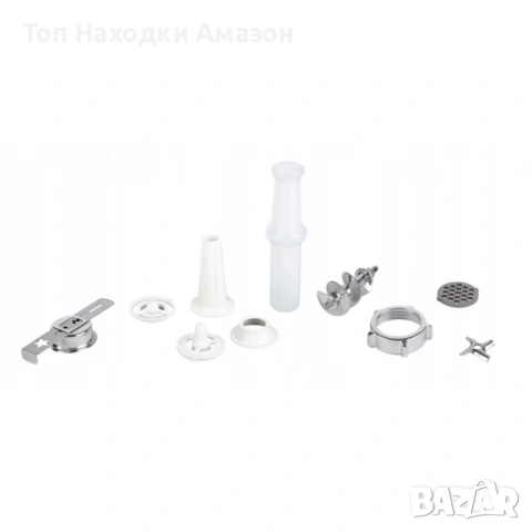 Електрическа месомелачка Бяла 1300W,GOURMETmaxx, снимка 3 - Друга електроника - 54041817