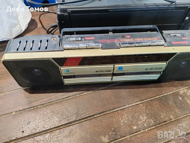 Aleste CR-1508, произведен около 1990, снимка 6 - Радиокасетофони, транзистори - 55390700