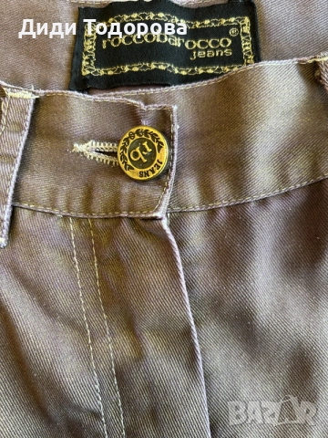 Винтидж комплект Roccobarocco Jeans яке и панталон.Made in Italy /като ново , снимка 6 - Костюми - 55321629