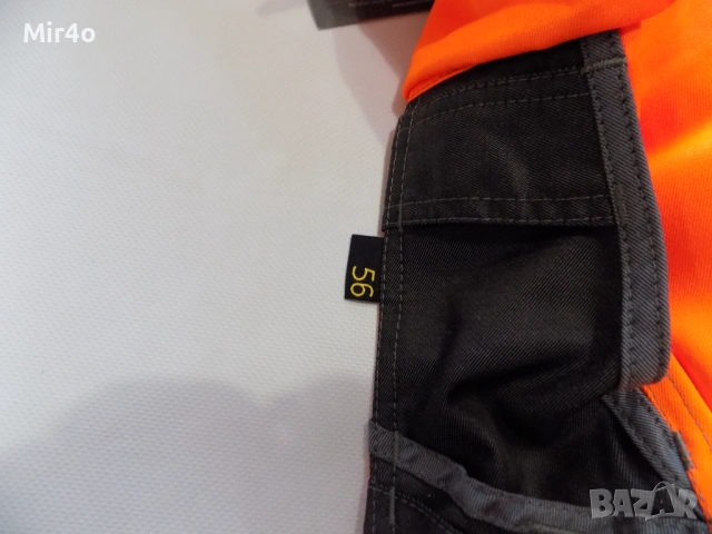 нов работен гащеризон snickers cordura fabric панталон мъжки оригинален оранжев размер 56, снимка 10 - Спортни дрехи, екипи - 51179423