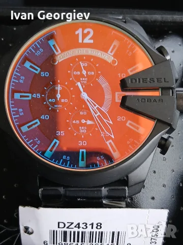 Нов часовник DIESEL mega chief 4318. Имам и други обяви с нови часовници, снимка 3 - Мъжки - 55648024