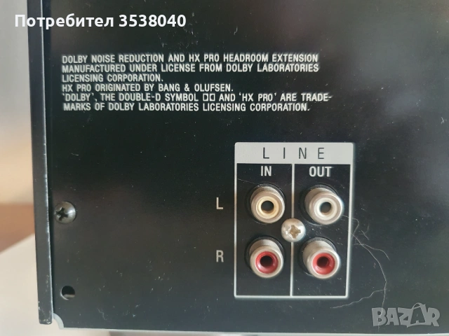 Касетдек Sony TC-K590, снимка 5 - Декове - 54820470