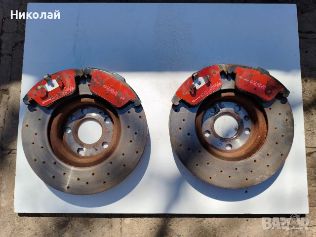 Комплект предни дискове и накладки за Ford S Max 2.0 140hp 2007