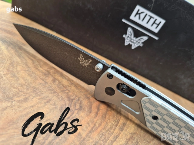 Сгъваем нож Benchmade Kiht Bugout 535-09,NEW 2025, снимка 13 - Ножове - 54485573