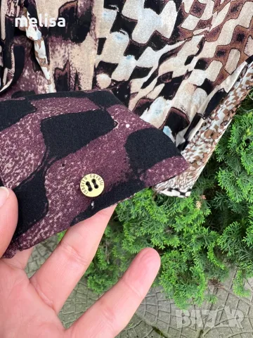 Roberto Cavalli копринена риза, снимка 7 - Ризи - 55332646