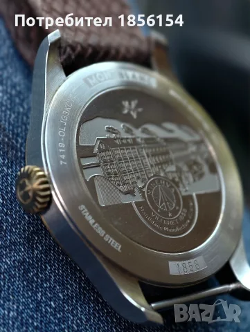 Montblanc Minerva 1858 automatic, снимка 8 - Мъжки - 55185502