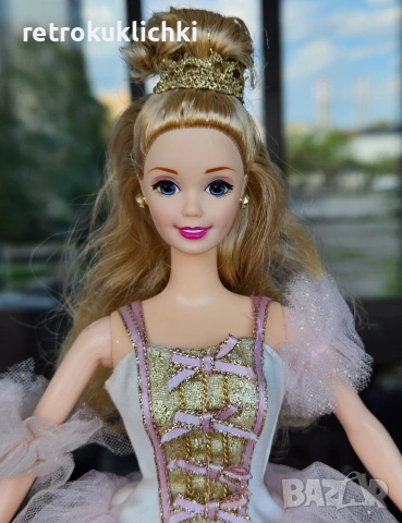 Ретро кукла Барби, Barbie Sugar Plum Fairy, The Nutcracker, снимка 3 - Кукли - 54344363