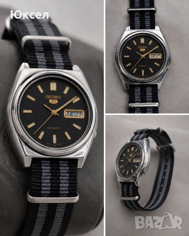 Seiko 5 Automatic , снимка 3 - Мъжки - 54963938