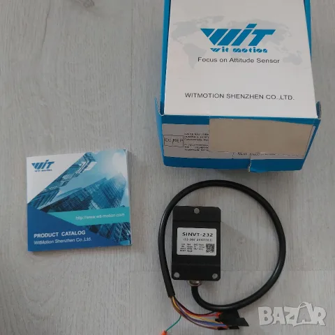 WitMotion SINVT-232 | Високопрецизен Двуосен Инклинометър (±90) | IP68 | 0-5V & RS232, снимка 2 - Друга електроника - 55463840