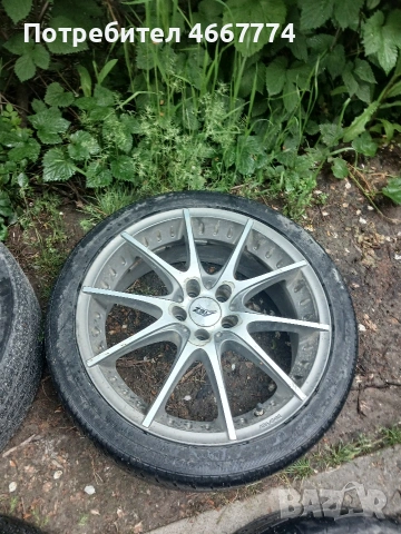 Джанти AEZ 5x100 r17, снимка 2 - Гуми и джанти - 54670533