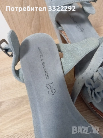 Ежедневно дамски сандали на ток Daniele Gilardo, снимка 2 - Маратонки - 54243714