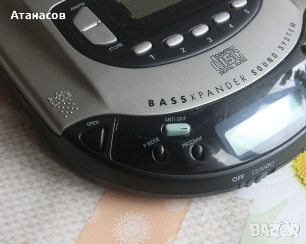 SANYO Compact Disc Player CDP-4940 + радио FM/AM, снимка 4 - MP3 и MP4 плеъри - 54747701