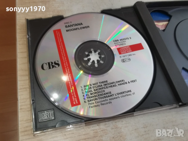SANTANA CD-ВНОС GERMANY 2805261854H2E6R, снимка 2 - CD дискове - 54702932