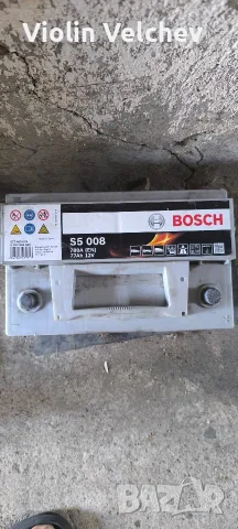 Акумулатор BOSCH 12v 77ah 780a, снимка 2 - Аксесоари и консумативи - 55394832