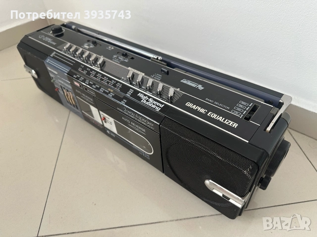 Sharp WQ-517Z (BK) Japan , снимка 3 - Радиокасетофони, транзистори - 55249353