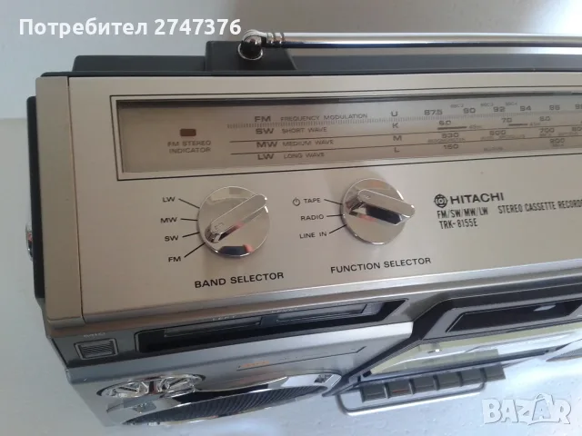 Hitachi trk-8155e, снимка 3 - Радиокасетофони, транзистори - 55471238
