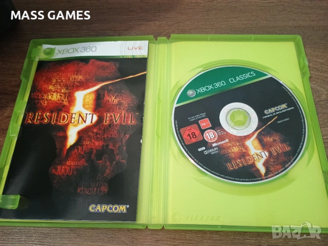 Resident evil 5 Xbox360, снимка 2 - Игри за Xbox - 54531934