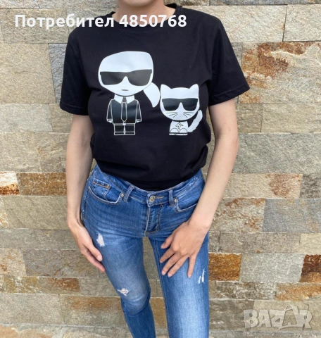 Дамски тениски Calvin Klein Karl Lagerfeld Balenciaga Dsquared, снимка 9 - Тениски - 54821210