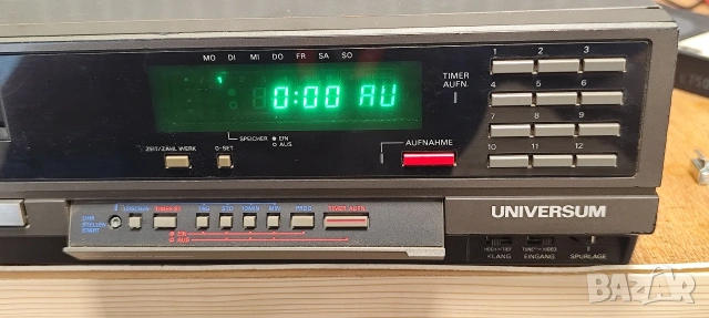 Видео касетен рекордер UNIVERSUM Betamax , снимка 5 - Плейъри, домашно кино, прожектори - 54913277