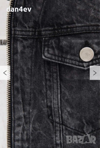 Дънково яке Han Kjøbenhavn Zip Premium, снимка 3 - Якета - 54195972