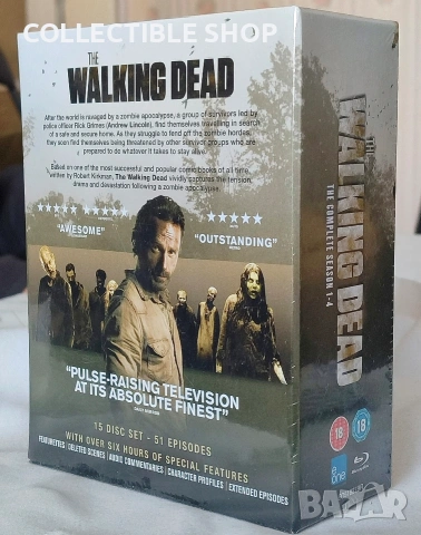 The Walking Dead Blu-Ray Box, снимка 2 - Blu-Ray филми - 48101399