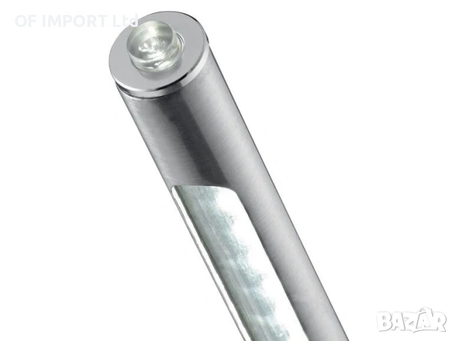 LED Настолна Лампа с 21 Дълготрайни Светодиода LIVARNO LUX ИНОКС, снимка 2 - Настолни лампи - 54970438