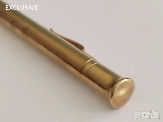 Златен молив 1930г - Англия! 9к  1930г 29,34гр, снимка 7 - Други - 53711292